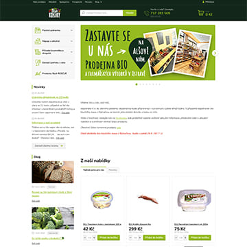 Náhled e‑shopu BioKošíky.cz