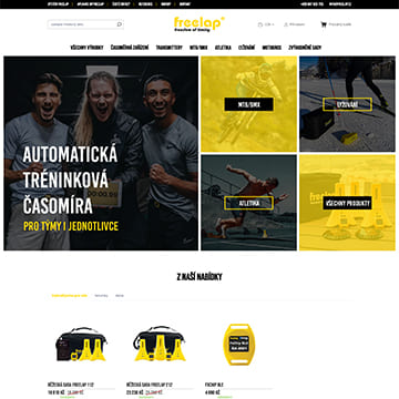 Náhled e‑shopu Freelap.cz